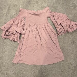 ILLA ILLA Lilac Smocked Dress